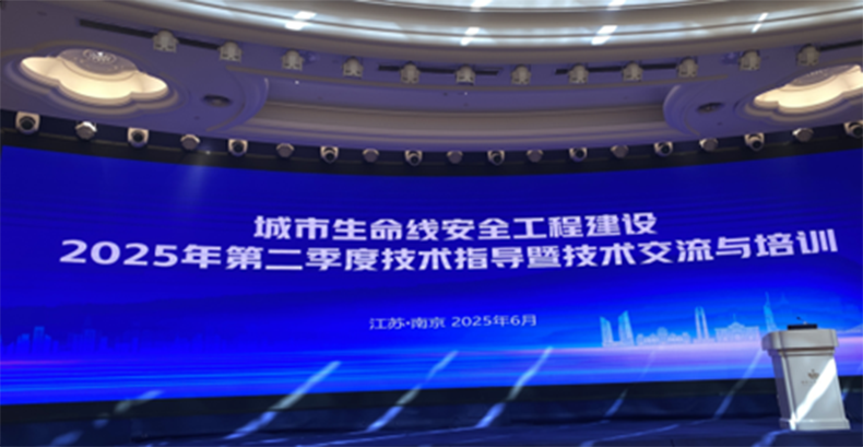 数智城安亮相江苏城市生命线安全工程技术交流与培训会