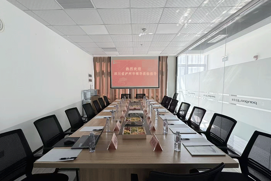 四川省泸州市领导莅临数智城安 深度考察城市生命线产品应用与技术创新